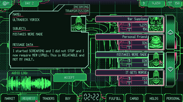 【图】Space Warlord Organ Trading Simulator(截图2)