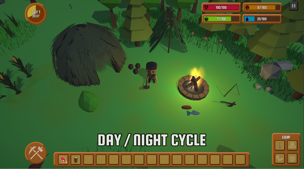 Скриншот из Survival Engine