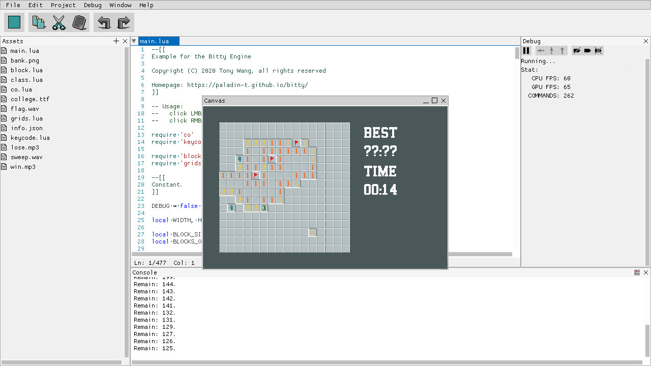 Bitty Engine Demo #6