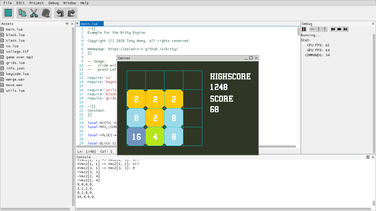 Bitty Engine Demo #3