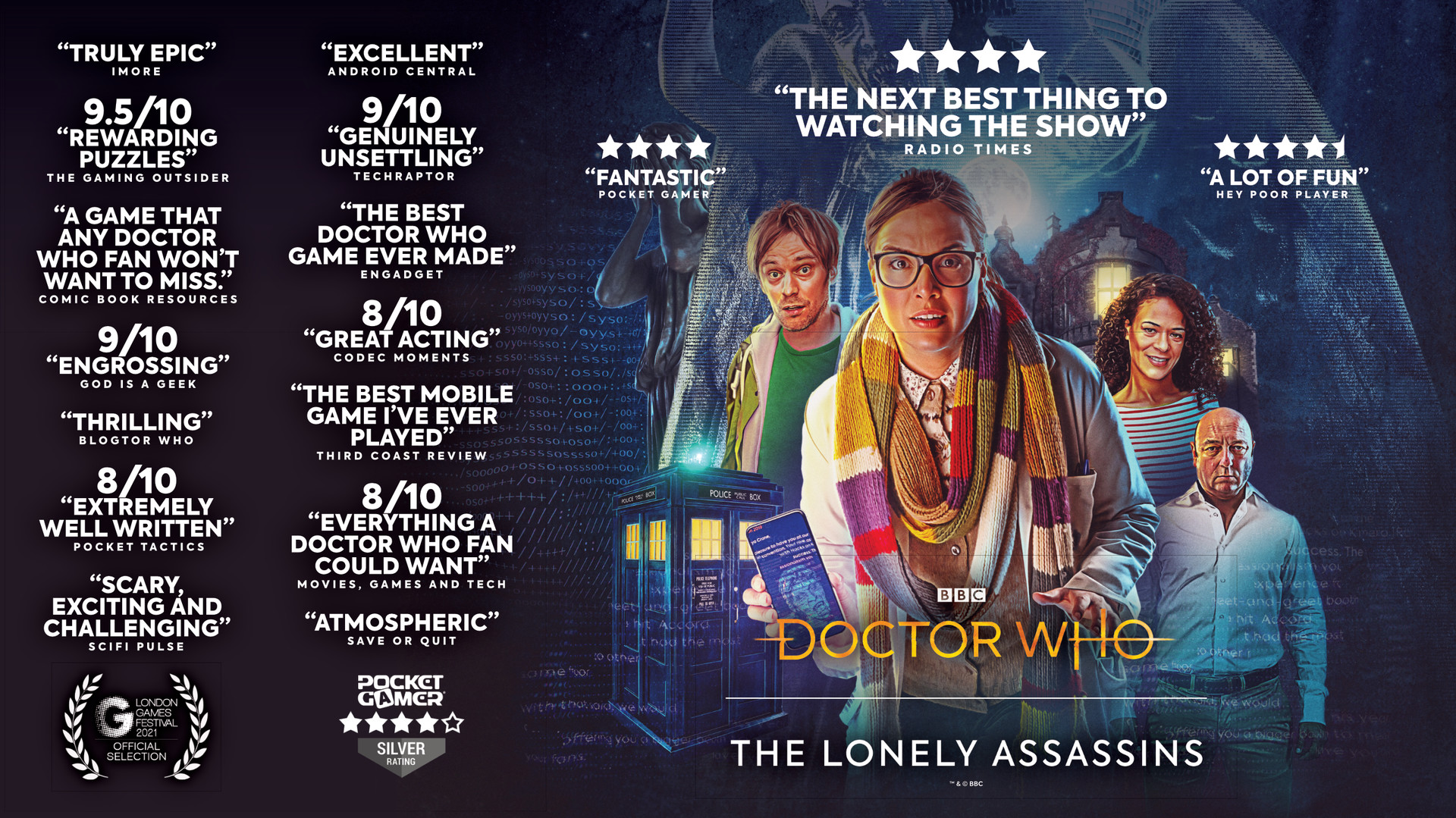 Find the best laptops for Doctor Who: The Lonely Assassins