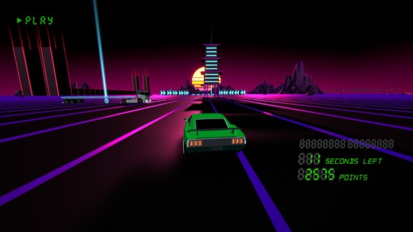скриншот Retrowave Drive 1