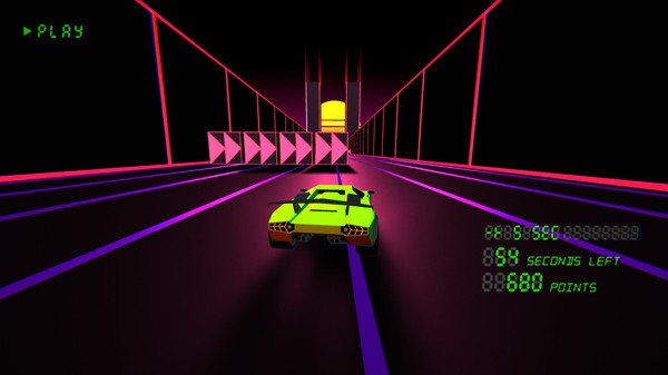 Скриншот из Retrowave Drive