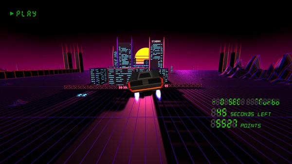 Скриншот из Retrowave Drive