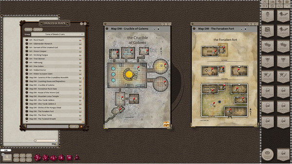 скриншот Fantasy Grounds - Tome of Beasts 2 Lairs 2