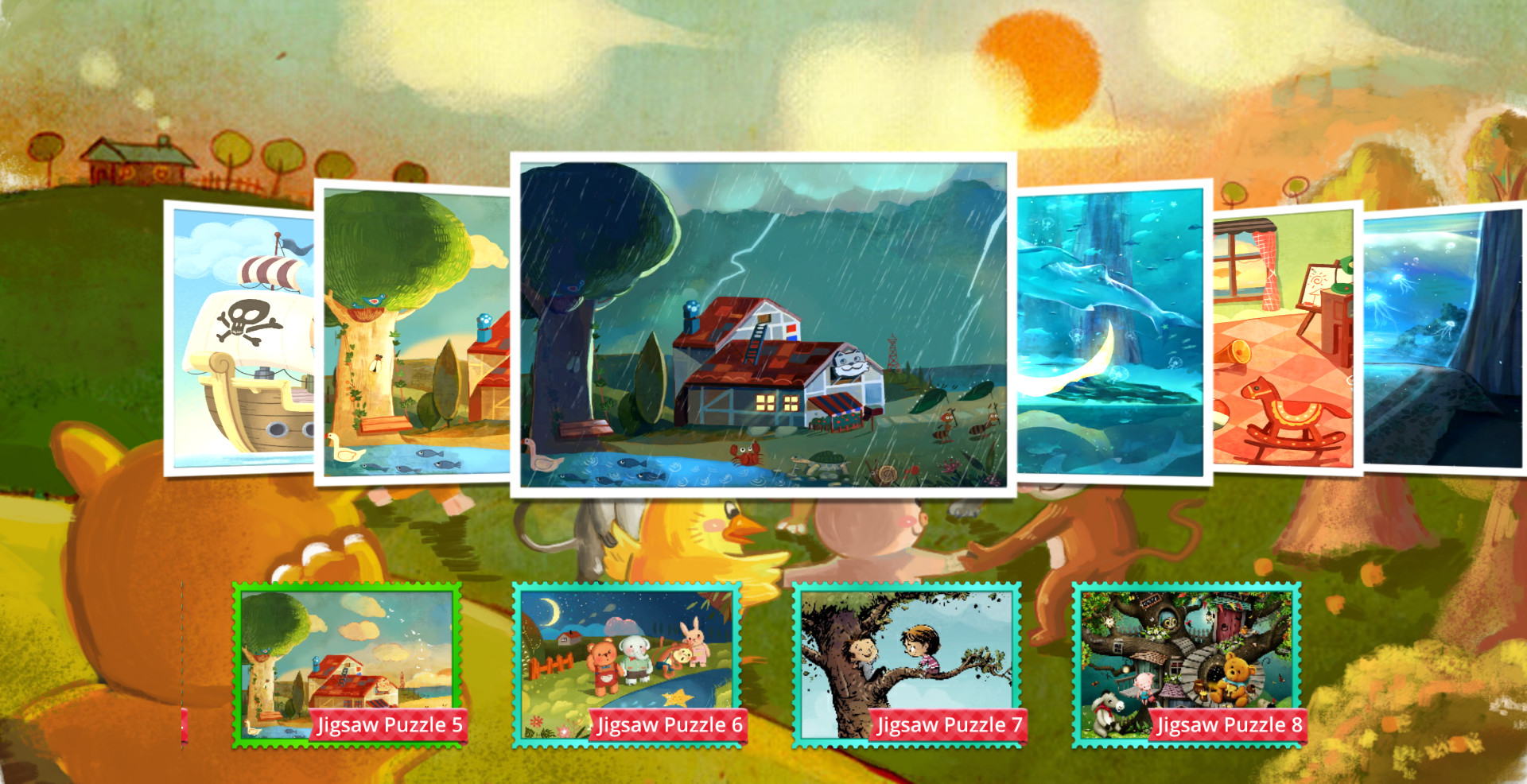 Children's Jigsaw Puzzles - Magic Kindergarten #3