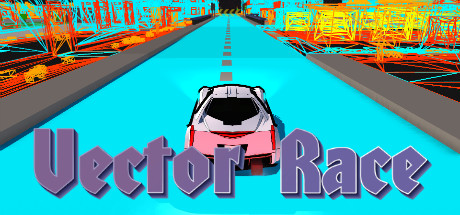 Race car driving road online platform video game Vector Image