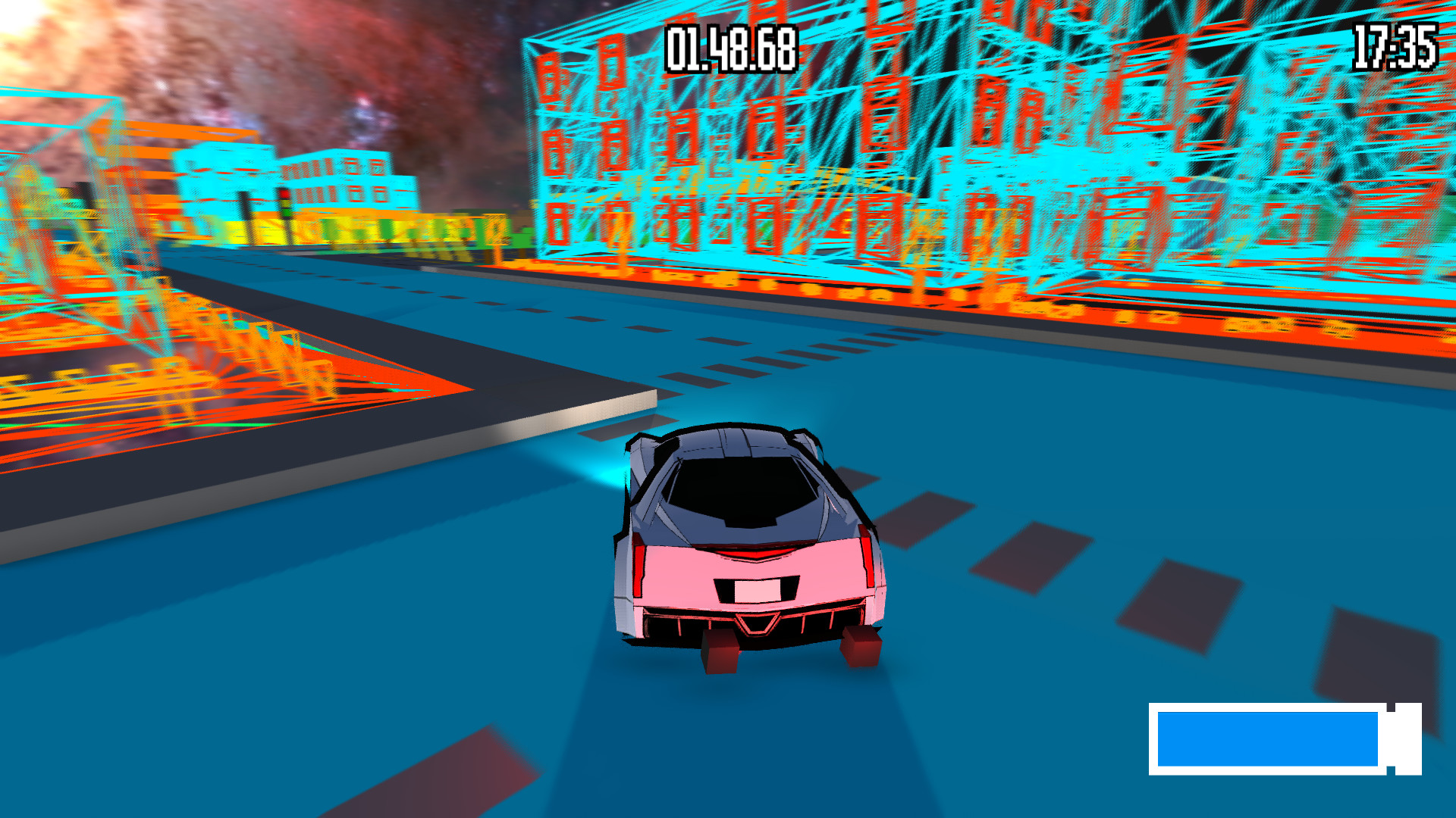 Premium Vector  Race cars driving road online platform video game