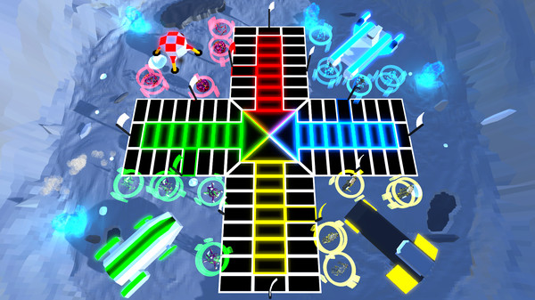 Parkalien: a ludo in the spacefor windows and Linux 1