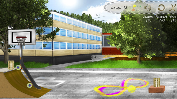 KnockDown game for Linux 1