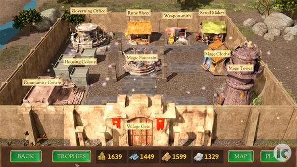 Скриншот из Angkor: Runefall
