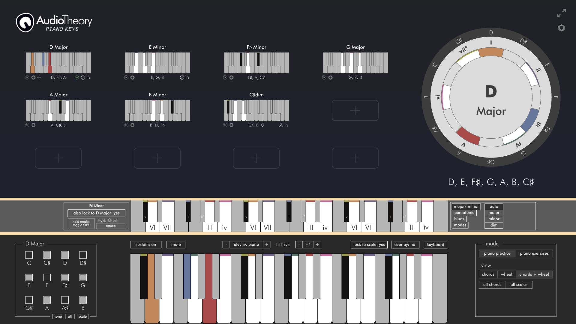 Poupa 20% em AudioTheory Piano Keys no Steam
