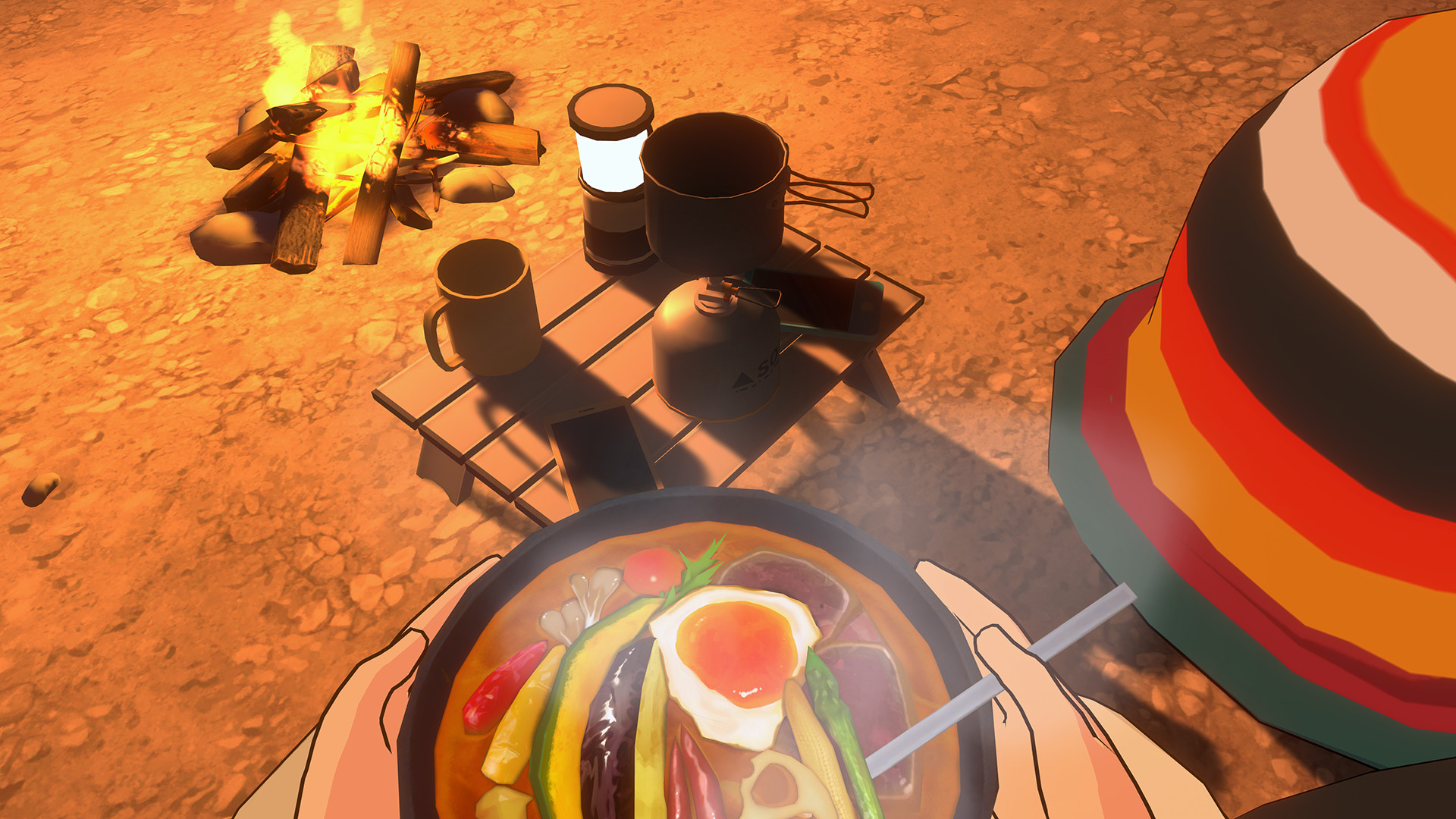 Laid-Back Camp - Virtual - Lake Motosu