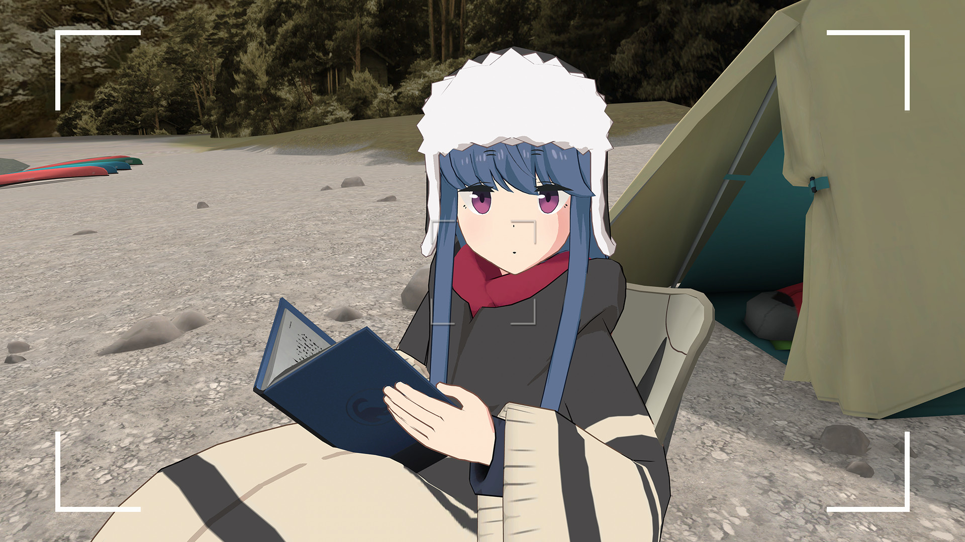 Laid-Back Camp - Virtual - Lake Motosu