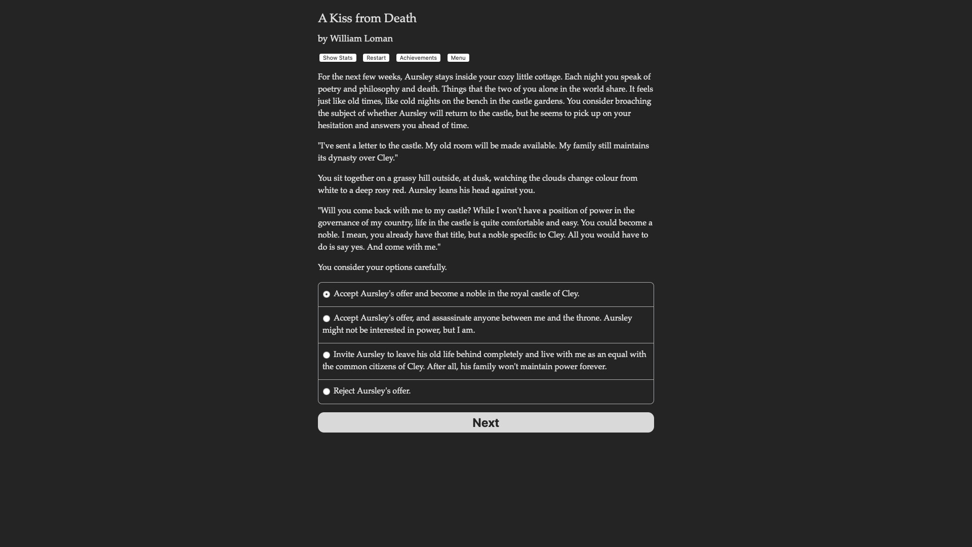 A Kiss from Death Demo #2