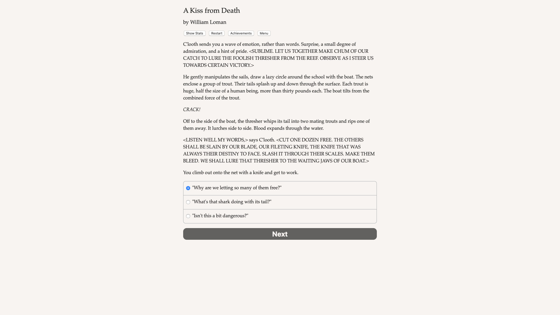 A Kiss from Death Demo #4