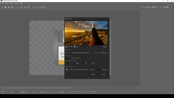 Скриншот из PixageFX Studio