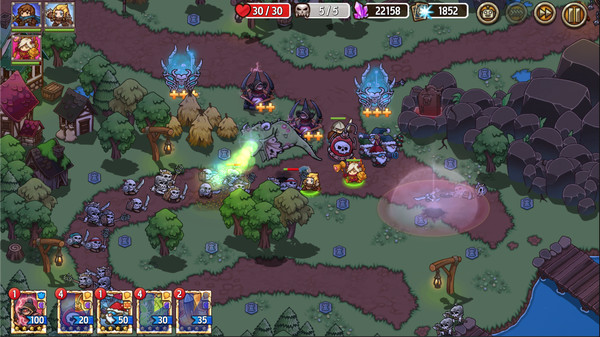 Скриншот из Crazy Defense Heroes