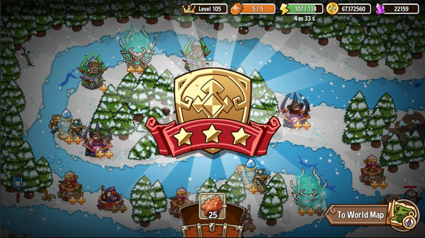 Скриншот из Crazy Defense Heroes