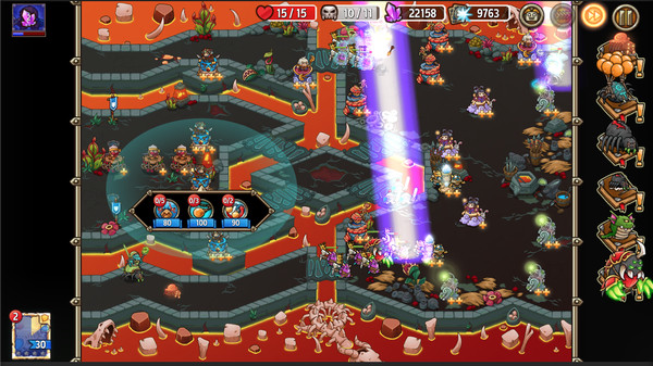 Скриншот из Crazy Defense Heroes