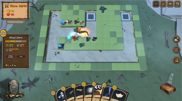 Tiny Defender game for Linux 1