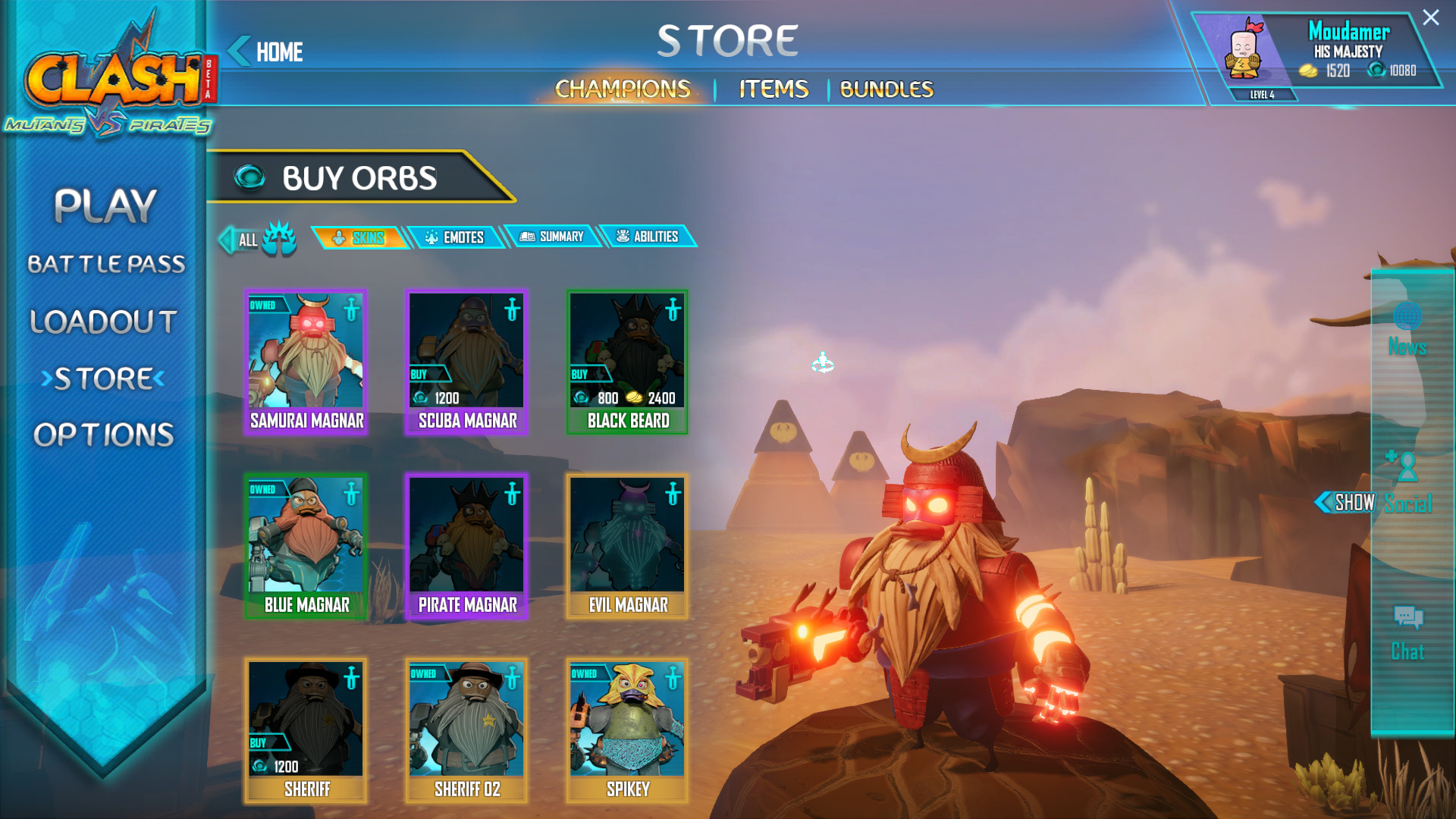 Clash: Mutants Vs Pirates - Kinvader Pack #6