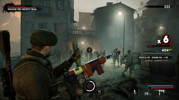 скриншот Zombie Army 4: Grease Gun SMG Bundle 4