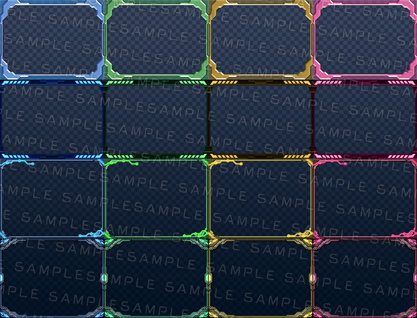 RPG Maker MZ - Krachware User Interface Material CYBER #3