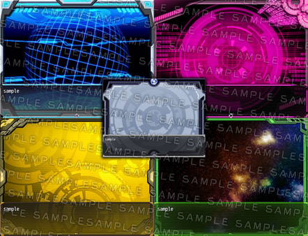 RPG Maker MZ - Krachware User Interface Material CYBER