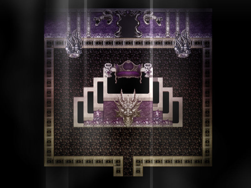 RPG Maker MV - KR Elemental Dungeon Tileset - Dark Light Lightning Metal #2