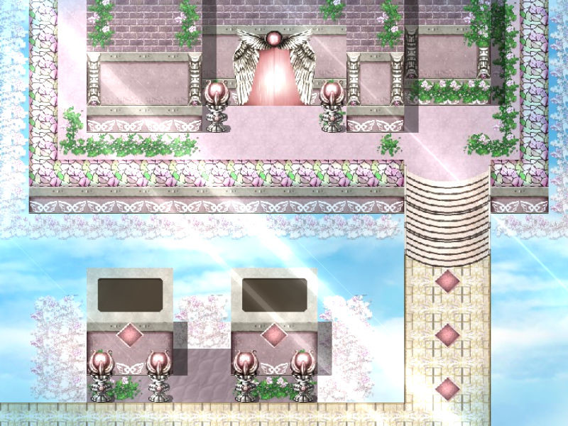 RPG Maker MV - KR Elemental Dungeon Tileset - Dark Light Lightning Metal #3