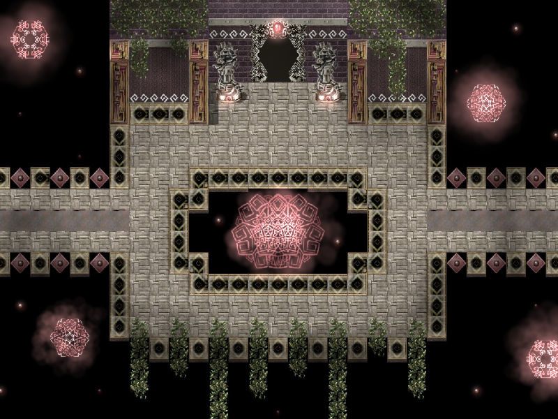 RPG Maker MV - KR Elemental Dungeon Tileset - Dark Light Lightning Metal #8