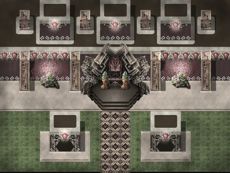 RPG Maker MV - KR Elemental Dungeon Tileset - Dark Light Lightning Metal #6