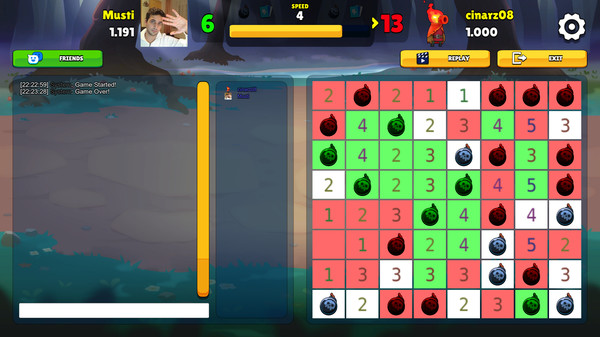 Скриншот из Minesweeper Versus