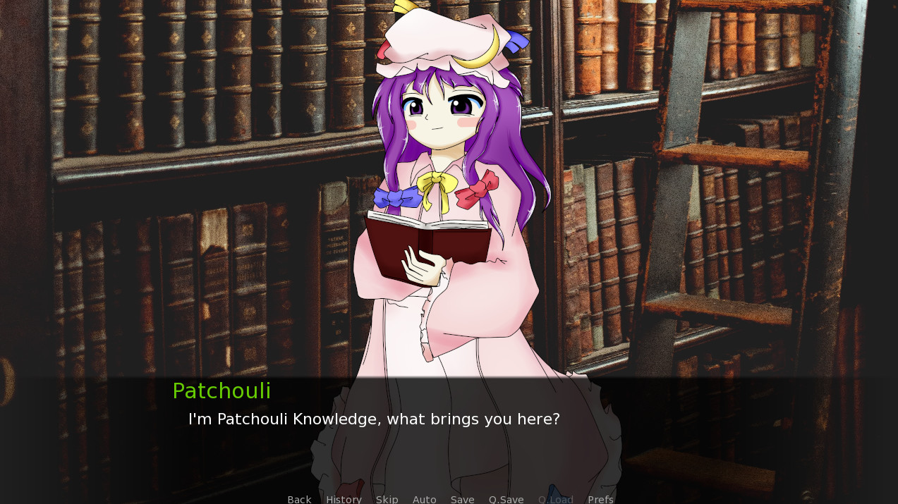 CBT With Yuuka Kazami: Patchouli Knowledge's Surprise Featured Screenshot #1