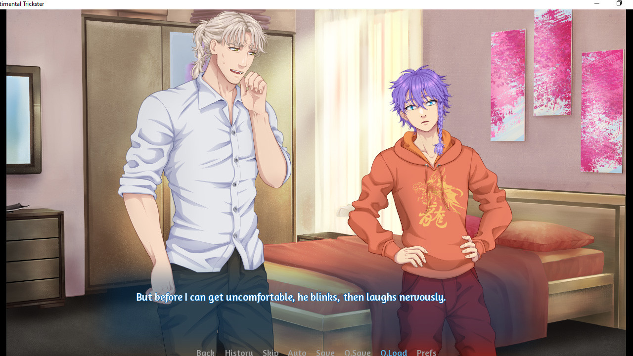Sentimental Trickster: Yaoi BL Gay Visual Novel Demo #3