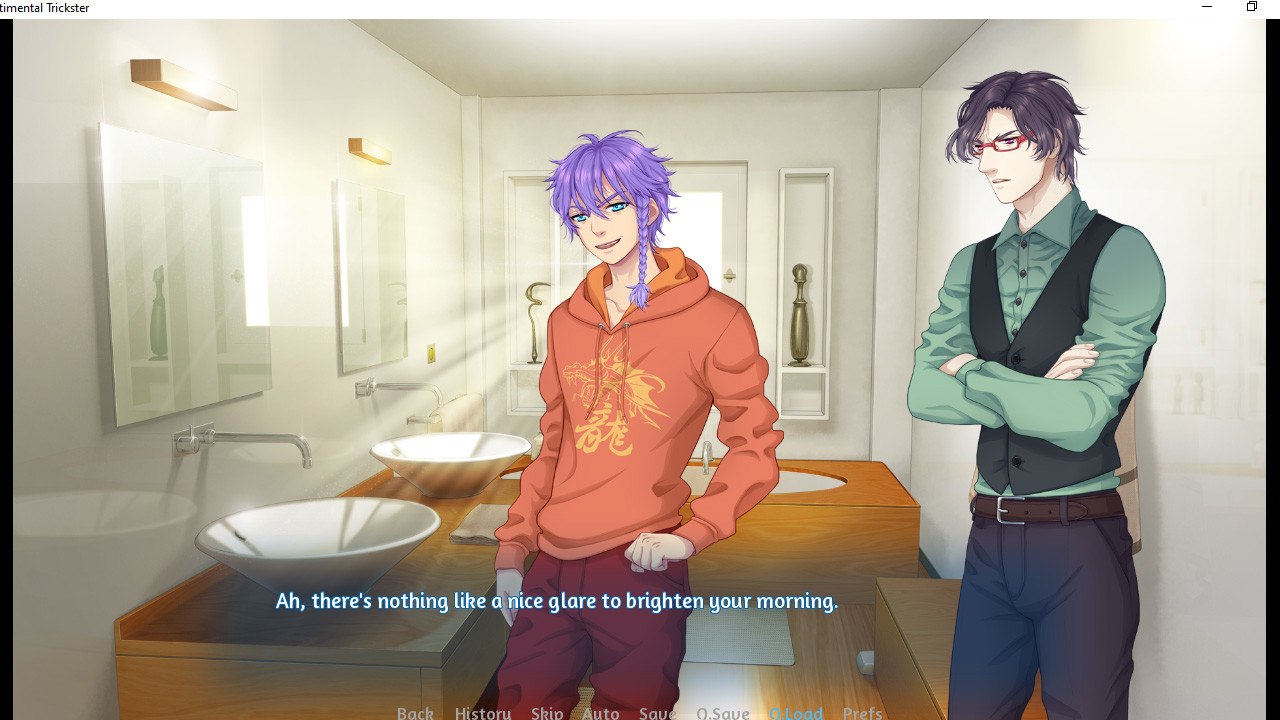 Sentimental Trickster: Yaoi BL Gay Visual Novel Demo #2