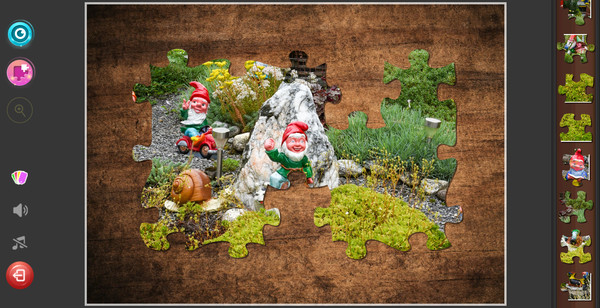 Скриншот из Gnome Jigsaw Puzzles