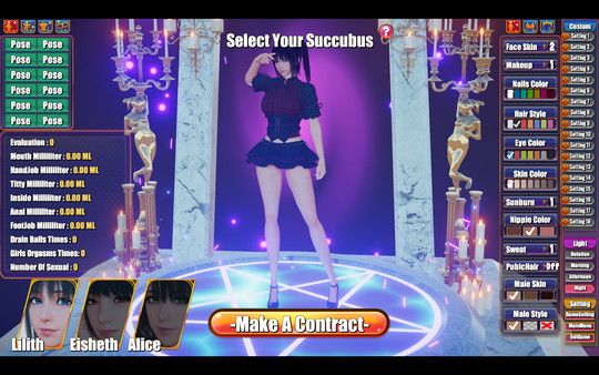 Succubus Cafe game for Linux 1