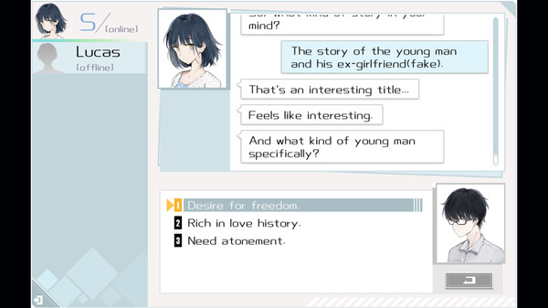 Love in the distance game for windows Pc 1