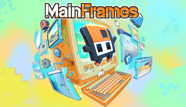 Imagen de la cápsula de "MainFrames" que utilizó RoboStreamer para las transmisiones en Steam