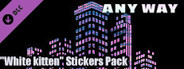 AnyWay! - "White kitten" Stickers Pack
