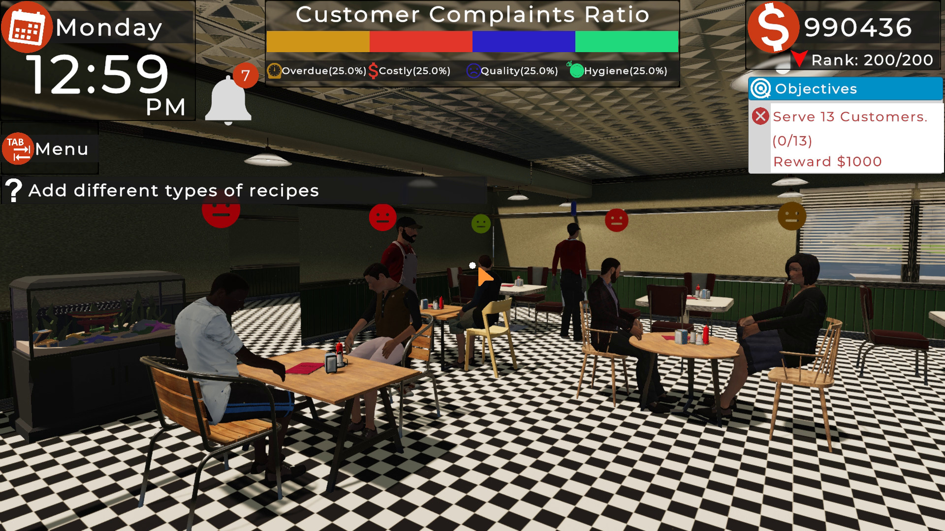 Pizza Shop Manager screenshot 1