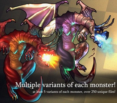 скриншот RPG Maker MZ - Seraph Circle Monster Pack 1 0