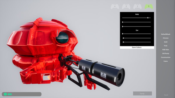 Скриншот из Robotbot RGB Skin