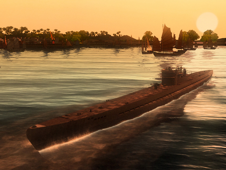 скриншот Silent Hunter: Wolves of the Pacific U-Boat Missions 3