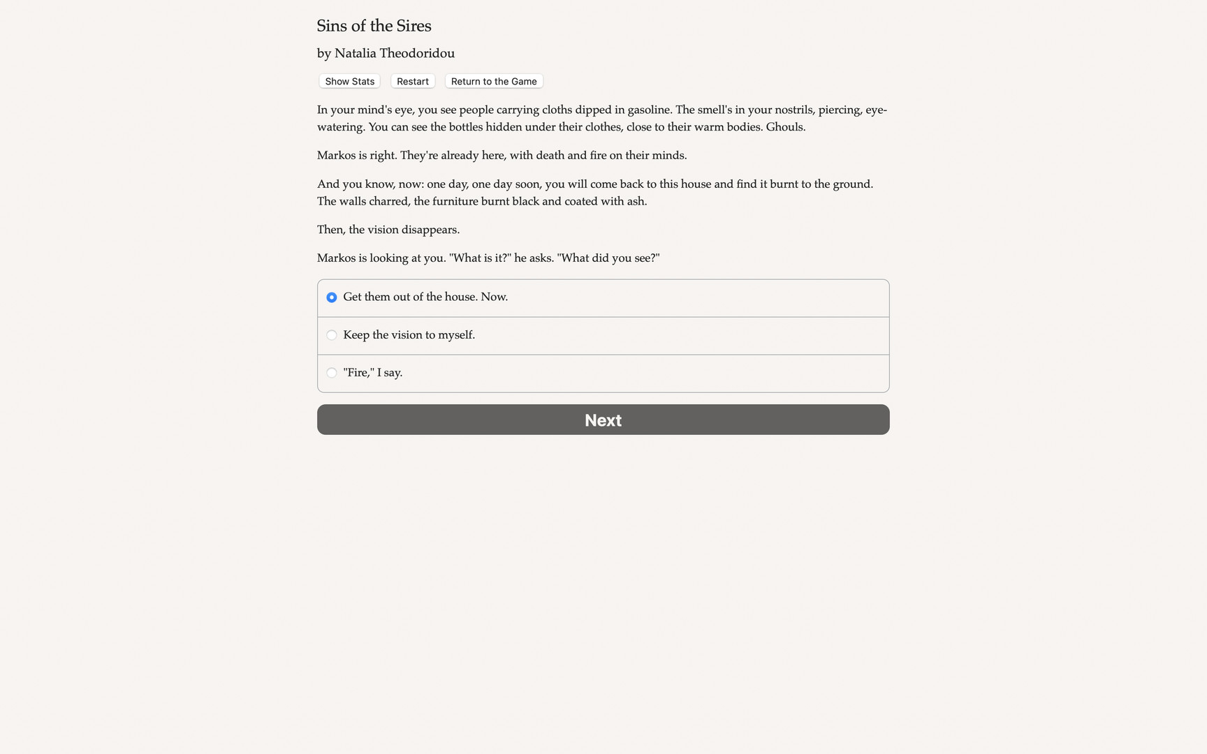 Vampire: The Masquerade — Sins of the Sires Demo #0