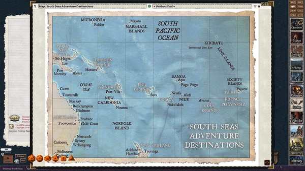 скриншот Fantasy Grounds - Rippers Resurrected Expedition: South Pacific 2