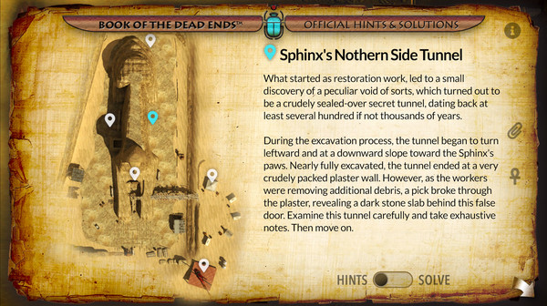 скриншот Book of the Dead Ends In-Game Hint Guide for Riddle of the Sphinx 4