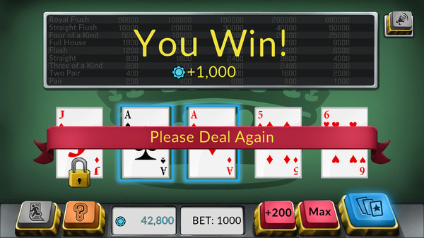 скриншот Four Kings: Video Poker 2
